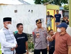 Kapolres Bima Kabupaten, Dampingi Kunker Bupati Bima dan Wakil Bupati di Pasar Tradisional Tente