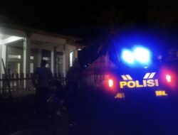 Cegah Street Crime dan Gangguan Kamtibmas Lainnya, Polsek Donggo Tingkatkan Patroli Sahur
