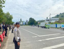 Pos Pengamanan Ops Ketupat Rinjani 2025, Polres Bima Kota Wujudkan Keamanan dan Ketertiban Lebaran