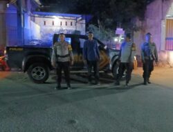 Mencegah Timbulnya Kerawanan Kamtibmas, Polsek Woha Laksanakan Patroli Menjelang Sahur Selama Bulan Ramadhan