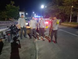 Polsek Rasanae Barat Laksanakan Patroli Blue Light, Jaga Keamanan di Bulan Ramadhan