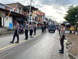 Mencegah Terjadinya Kemacetan dan Tindak Kriminal Jelang Berbuka Puasa Satgas Preventif Polres Bima Hadir Mengayomi