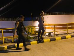 Sat Samapta Polres Bima Kota Laksanakan Pengamanan dan Patroli di Objek Vital PLTMG Bonto Bima