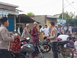 Pos PAM Operasi Ketupat Rinjani 2025 Tingkat Polres Bima Melaksanakan Pengamanan Sholat Idul Fitri 1445 H di Kecamatan Bolo