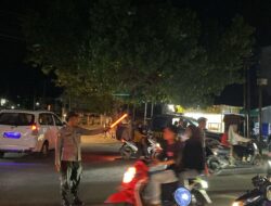 Gatur Lalin Pos PAM Operasi Ketupat Rinjani 2025 Bolo Tingkat Polres Bima Himbau Pemudik Berhati-hati dan Istirahat Bila Lelah