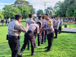 Kebersamaan Dalam Momentum Idhul Fitri 1446 H,Kapolres Bima Gelar Halal Bihalal Bersama Seluruh Personel