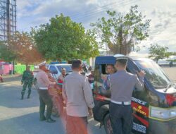 Sat Binmas Polres Bima Kota Laksanakan Cooling System, Berikan Himbauan Kamtibmas kepada Para Sopir