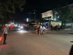 Cegah Fatalitas Lalulintas di Arus Balik Lebaran, Pos PAM Operasi Ketupat Rinjani Polres Bima Laksanakan Gatur Lalin