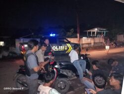 Cegah Gangguan Kamtibmas, Polsek Asakota Gelar Patroli Blue Light di Titik Rawan 3C dan Tawuran Pemuda