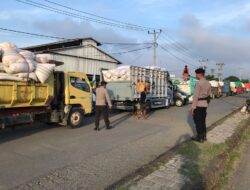Sat Samapta Polres Bima Kota Laksanakan Rawan Pagi di Titik Rawan Macet