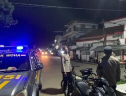 Polsek Woha Gencarkan Patroli KRYD dan Cipta Kondisi Antisipasi Tawuran dan Tindak Kejahatan lainnya di Malam Hari