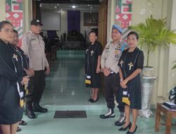 Polsek Rasanae Timur Laksanakan Pengamanan Ibadah Jumat Agung Umat Kristiani