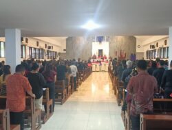Polsek Rasanae Timur Laksanakan Pengamanan Ibadah Jum’at Agung Wafat Isa-Almasih Tahun 2025 di Gereja Katolik Santo Yusuf Raba