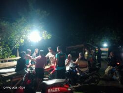 Polsek Asakota Laksanakan Patroli Blue Light untuk Cegah Gangguan Kamtibmas