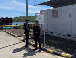 Sat Samapta Polres Bima Kota Laksanakan Pengamanan di Obyek Vital Nasional