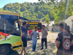Sat Binmas Polres Bima Kota Laksanakan “Cooling System” dan Himbauan Kamtibmas di Kelurahan Jatibaru