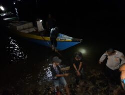 Polsek Langgudu Evakuasi Terduga Pelaku Pencurian di Pulau Seberang, Diamankan Bersama Barang Bukti Emas