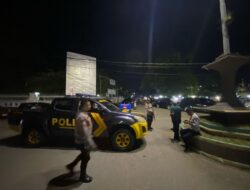 Polsek Rasanae Barat Gelar Patroli Blue Light Ciptakan Situasi Kamtibmas Kondusif