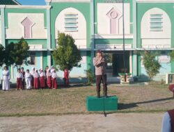 Sat Binmas Polres Bima Kota Berikan Sosialisasi Anti-Bullying kepada Siswa SDN 1 Melayu Kota Bima