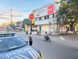 Sat Samapta Polres Bima Kota Laksanakan Rawan Pagi, Cegah Kemacetan dan Lancarkan Arus Lalu Lintas