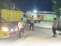 Minimalisir Gangguan Harkamtibmas, Polsek Rasanae Barat Rutin Laksanakan Patroli Blue Light