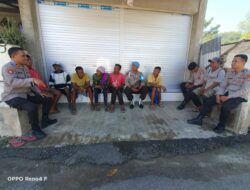 Polsek Asakota Gelar Jum’at Curhat Bersama Warga Tolotongga, Kelurahan Ule