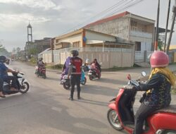 Cegah Kemacetan, Unit Turjawali Sat Samapta Polres Bima Kota Laksanakan Rawan Pagi di Titik Padat Lalu Lintas