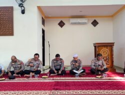 Personel Polres Bima Kota Laksanakan Binrohtal, Perkuat Spiritualitas dan Kebersamaan