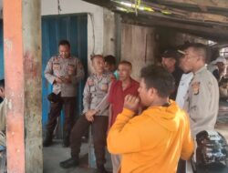 Jumat Curhat, Sat Binmas Polres Bima Kota Silaturahmi Bersama Komunitas Ojek di Kelurahan Sarae