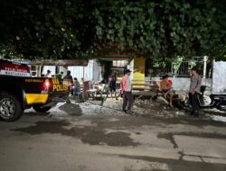 Jaga Kondusifitas Kamtibmas, Polsek Wera Gelar Patroli Blue Light Cegah 3C dan Konflik Sosial