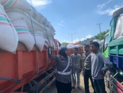 Peduli Keselamatan, Sat Lantas Bima Kota Sosialisasikan Bahaya Muatan Berlebih (Overload)