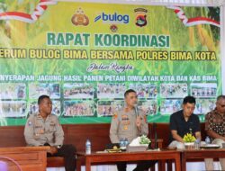 Polres Bima Kota dan Bulog Gelar Rapat Koordinasi Penyerapan Jagung, Dukung Ketahanan Pangan Nasional 2025
