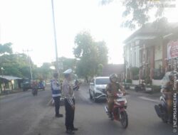 Personel Satlantas Polres Bima Kota Laksanakan Rawan Pagi, Ciptakan Rasa Aman dan Kelancaran Lalu Lintas