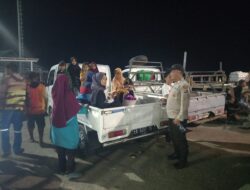 Polsek Kawasan Pelabuhan Laut Bima Laksanakan Patroli Rutin dan Beri Himbauan Harkamtibmas di Areal Dermaga