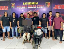 Tim Opsnal Satreskrim Polres Bima Kota Ungkap Pelaku Curanmor, Satu Pelajar Diamankan