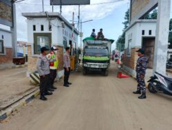 Polsek Kawasan Pelabuhan Laut Bima Laksanakan Patroli Rutin dan Beri Imbauan Kamtibmas di Areal Dermaga