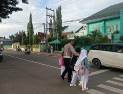 Satlantas Polres Bima Kota Laksanakan Kegiatan Rawan Pagi, Lancarkan Arus Lalin dan Cegah Laka Lantas