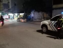 Cegah Laka Lantas, Sat Lantas Polres Bima Kota Gelar Blue Light Patrol dan Pengaturan Lalu Lintas