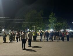 Polres Bima Kota Laksanakan Patroli KRYD Malam Minggu, Antisipasi Gangguan Kamtibmas