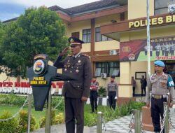 Peringati Hari Lahir Pancasila, Polres Bima Kota Gelar Upacara di Lapangan Presisi