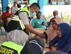 Sambut Hari Bhayangkara ke-79, Polres Bima Kota Gelar Bakti Kesehatan untuk Masyarakat