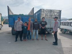 Polsek Kawasan Pelabuhan Laut Bima Gelar Jumat Curhat, Serap Aspirasi Buruh dan Penumpang