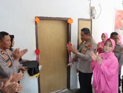 Kapolres Bima Kota Resmikan dan Serahkan Kunci Bedah Rumah Aipda Faturahman, Wujud Kepedulian Institusi terhadap Anggota
