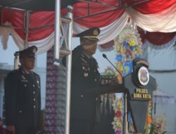 Semaraknya Upacara Hari Bhayangkara ke-79 Polres Bima Kota, Polri untuk Masyarakat Terus Bersinergi
