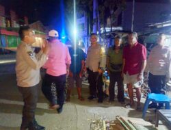 Patroli Blue Light Gabungan Piket Fungsi Polsek Rasanae Barat Ciptakan Situasi Kamtibmas yang Kondusif