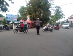 Sat Lantas Polres Bima Kota Laksanakan Rawan Pagi, Wujudkan Rasa Aman Bagi Pengguna Jalan