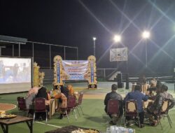 Polres Bima Kota Gelar Nobar Wayang Kulit Meriahkan HUT Bhayangkara ke-79