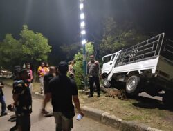 Respon Cepat Laporan Masyarakat, Piket Fungsi Polsek Rasanae Barat Evakuasi Laka Lantas Tunggal di Jalan Lintas Bima-Sumbawa