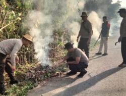 Polsek Asakota Bersama Instansi Kec. Asakota dan Aliansi Lintas Nusantara Gelar Gotong Royong Dukung Program “Bima BISA”