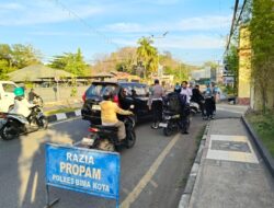 Opsgaktiblin Personel Polres Bima Kota, Sipropam Tegakkan Disiplin Internal Dalam Rangka Ops Patuh Rinjani 2025